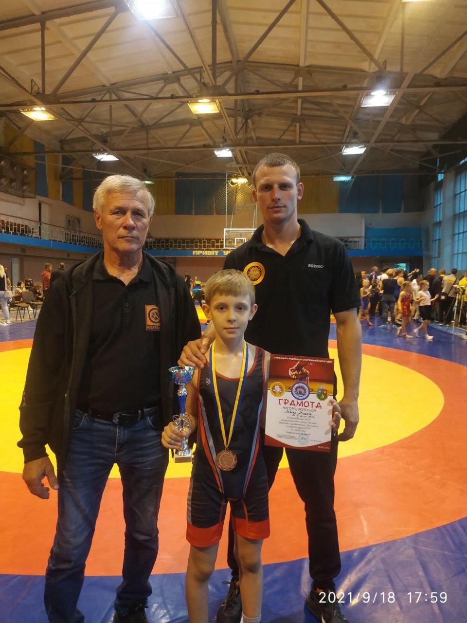 ЗМАГАЛИСЯ ЮНІ БОРЦІ